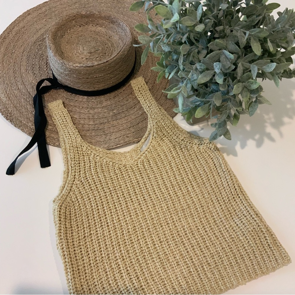 Hayden knit tank top